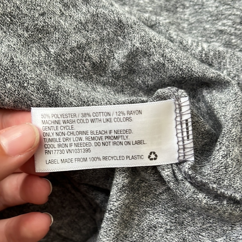 Mossimo Gray Short Sleeve L - Picture 5 of 5